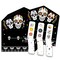 Big Dot of Happiness Day of the Dead - Halloween Sugar Skull Party Game Pickle Cards - Pull Tabs 3-in-a-Row - 12 Ct